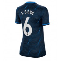 Chelsea Thiago Silva #6 Vonkajší Ženy futbalový dres 2023-24 Krátky Rukáv